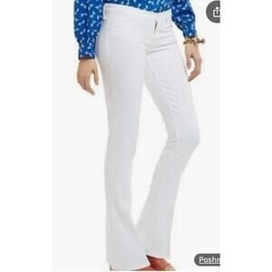 MOTHER WHT Slim Flare Jeans “The Runaway Mirror Mirror” Hip Huggers Flared 31